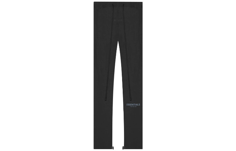

SS21 Трикотажные спортивные штаны унисекс черные Fear Of God Essentials, черный