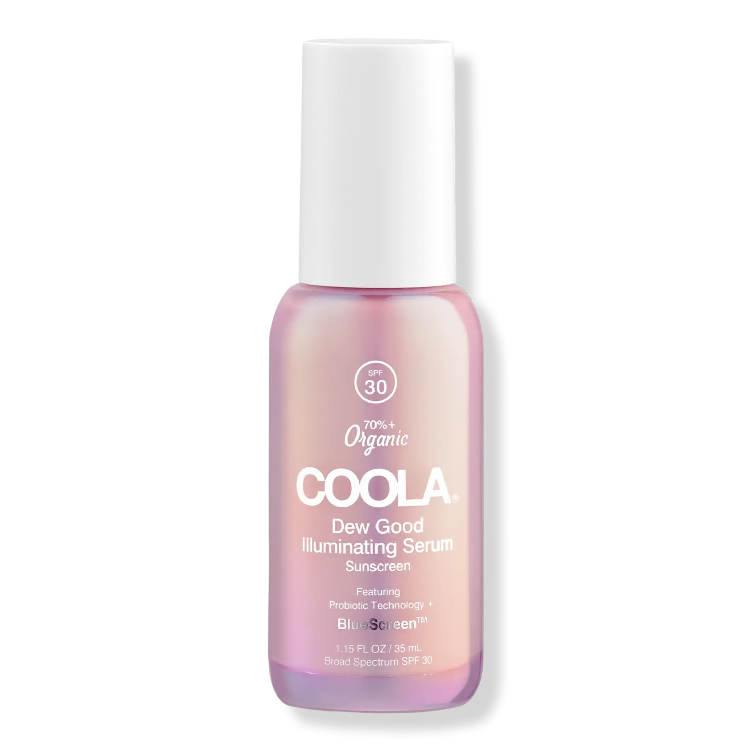 

Осветляющая сыворотка-солнцезащитный крем Dew Good с пробиотической технологией SPF 30 COOLA