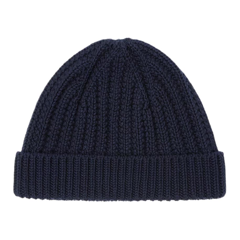 

Moltrasio Turn Up Brim Beanie Loro Piana, marine синий