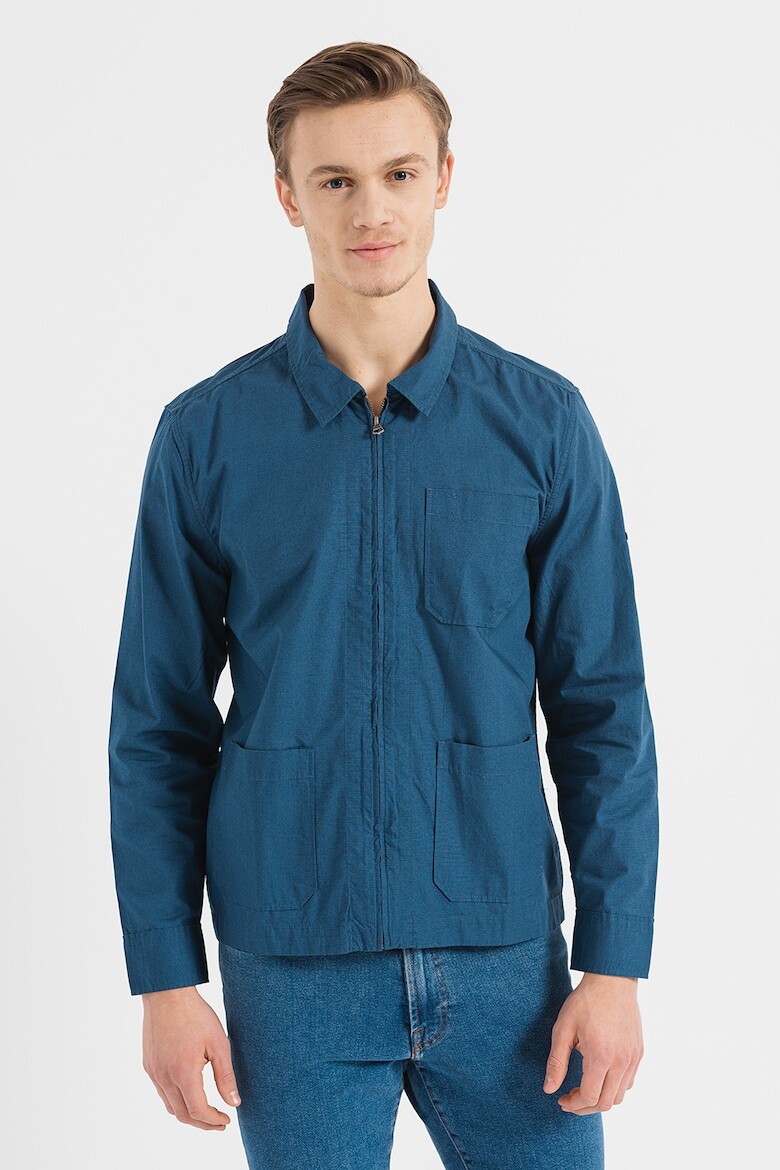 

Куртка на молнии и вшитыми карманами Pepe Jeans London, синий