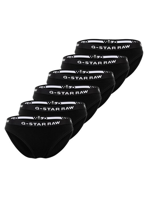 

Трусы упаковка из 6 шт. G-Star Raw, черный