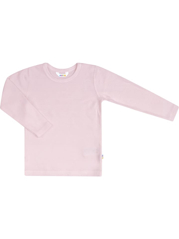 

Детская рубашка с длинными рукавами розового цвета Joha