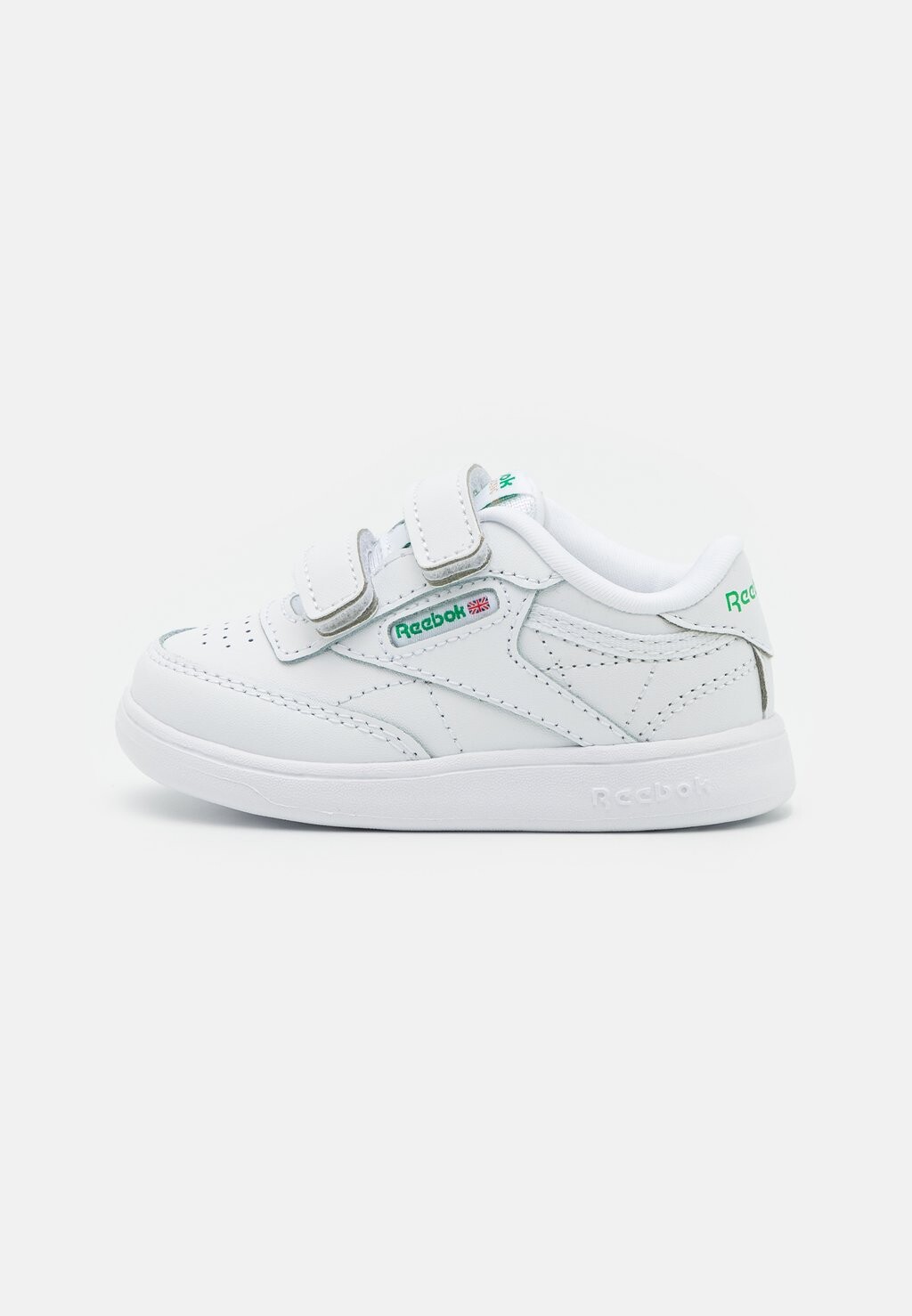 

Кроссовки низкие CLUB UNISEX Reebok Classic, цвет white/glen green/vector blue