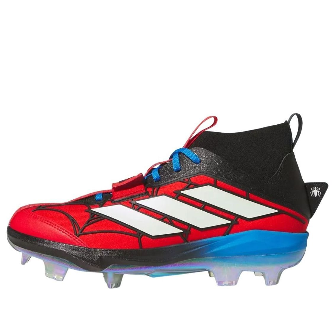 

Бейсбольные бутсы Adidas x Marvel x Spider-Man adiZero Edge+ TPU, цвет «бордовый»
