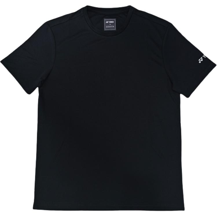 

Футболка для бадминтона унисекс с круглым вырезом, тонкие Yonex, черный