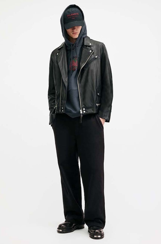 

Хлопковые брюки CHESTER SWEATPANT Allsaints, черный