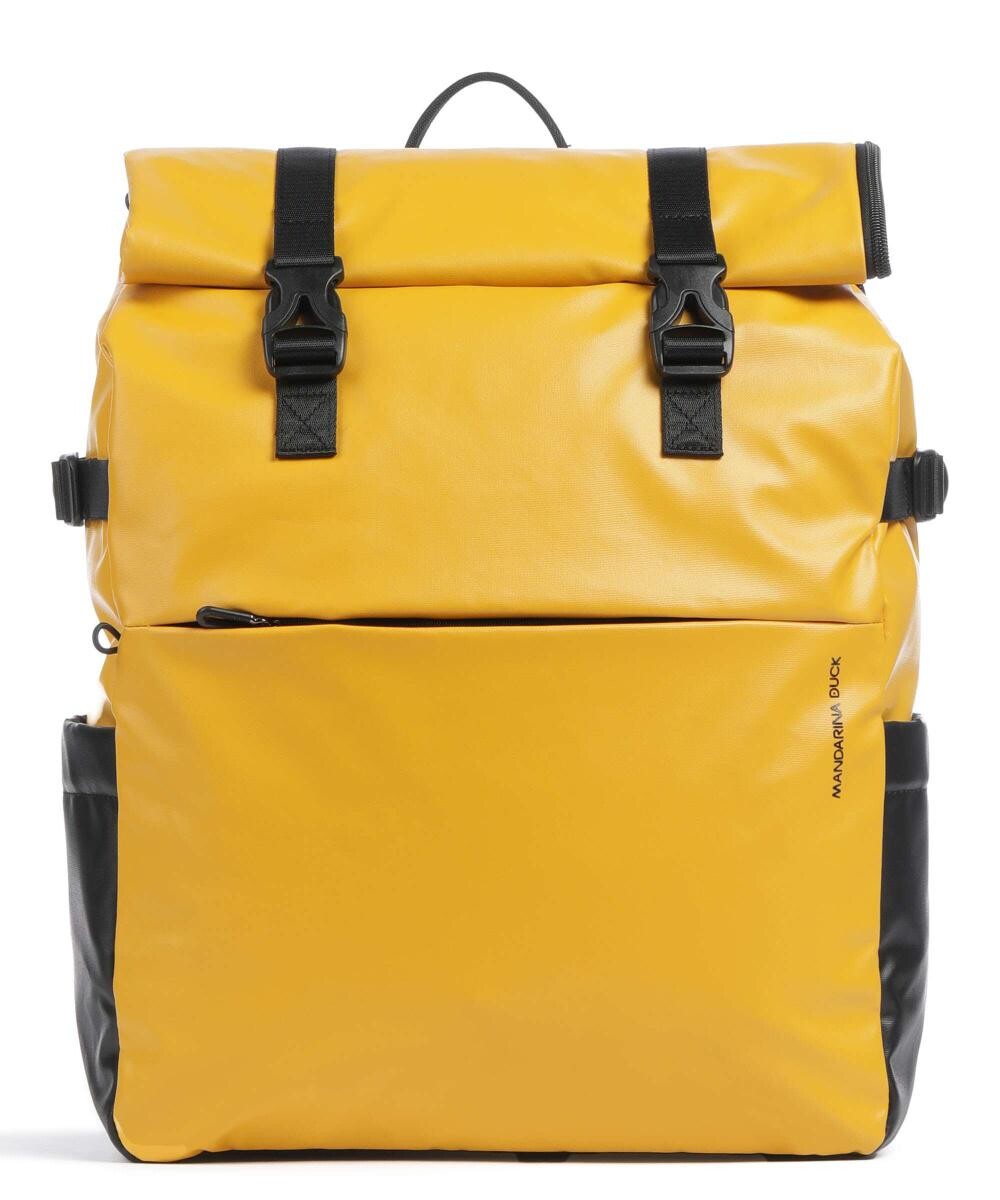 

Рюкзак для ноутбука 17″ с экопокрытием из полиэстера Mandarina Duck, желтый