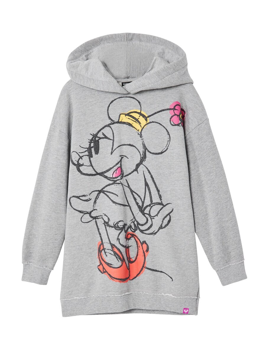 

Платье Desigual Dress Minnie, пятнистый серый