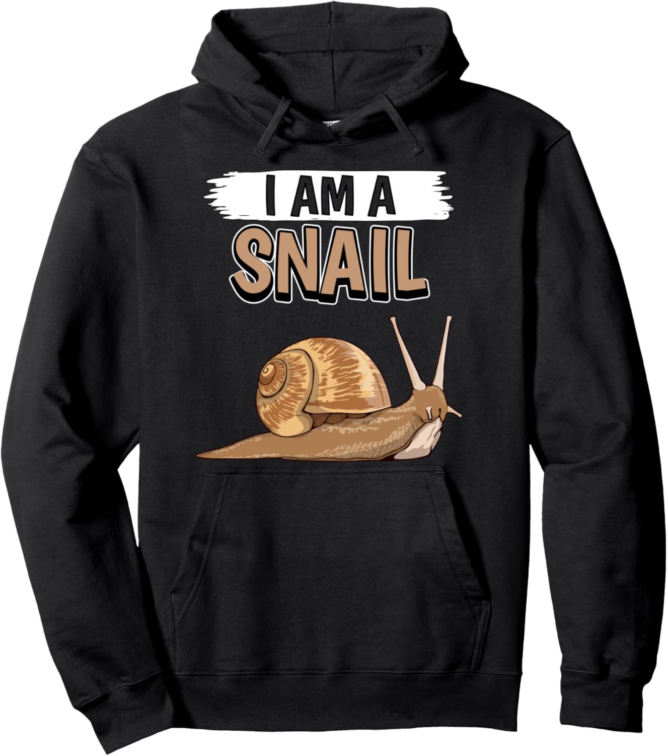 

Толстовка с надписью «Улитка, я - улитка», черная Funny Snail Clothing Women Men Kids, Черный, Толстовка с надписью «Улитка, я - улитка», черная Funny Snail Clothing Women Men Kids