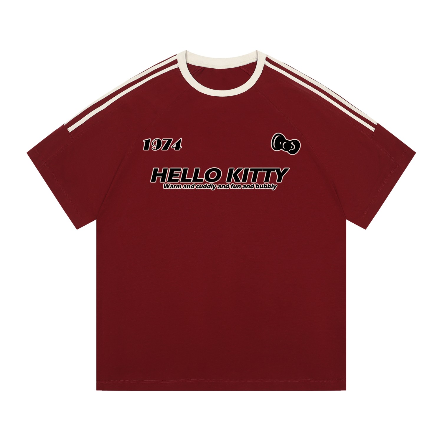 

Футболка Hello Kitty SS25 Unisex Sanrio, Burgundy