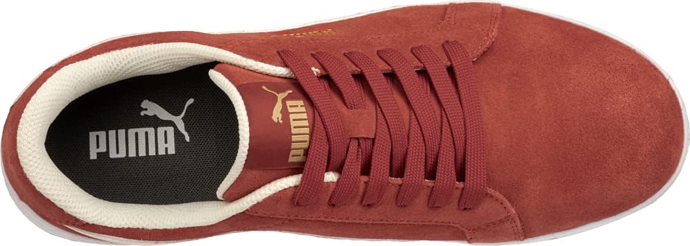 Мужские кроссовки Puma Iconic Suede Low Eh, красный — фото 3