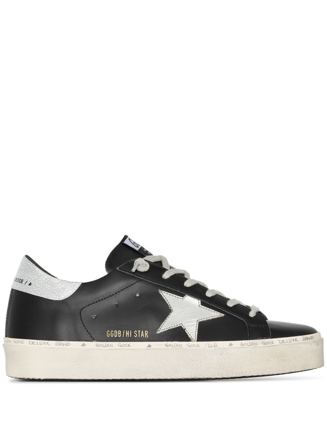 

Golden Goose кеды Hi Star на платформе, черный