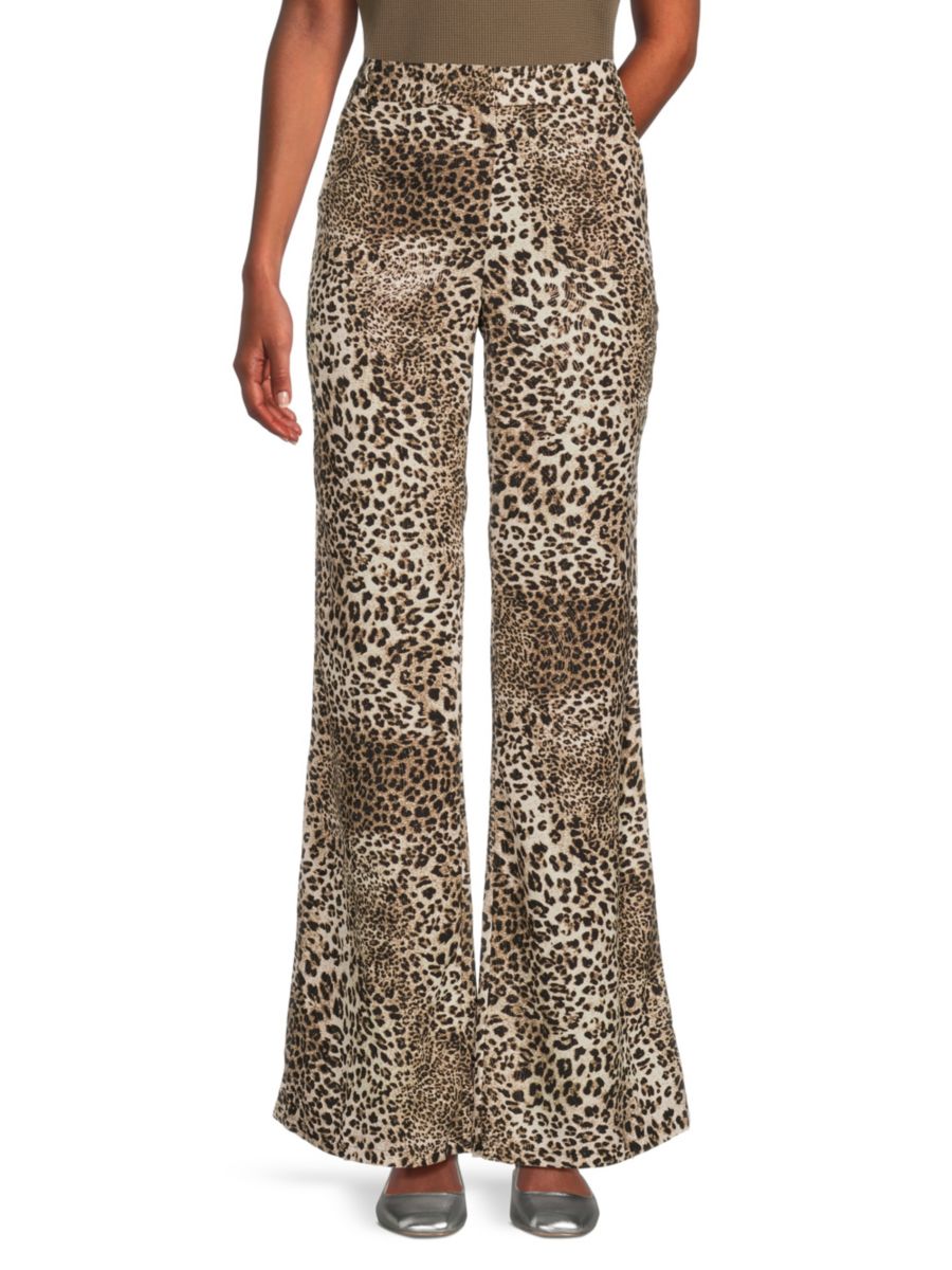 

Широкие брюки с леопардовым принтом Etienne Marcel, цвет Leopard