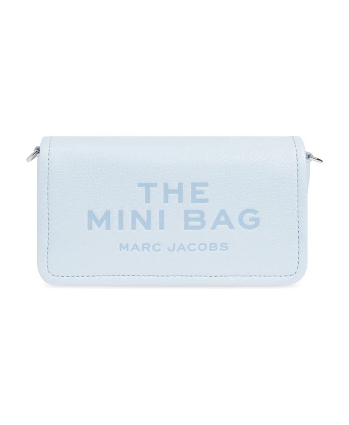 

Кожаная сумка через плечо мини-сумка Marc Jacobs, синий