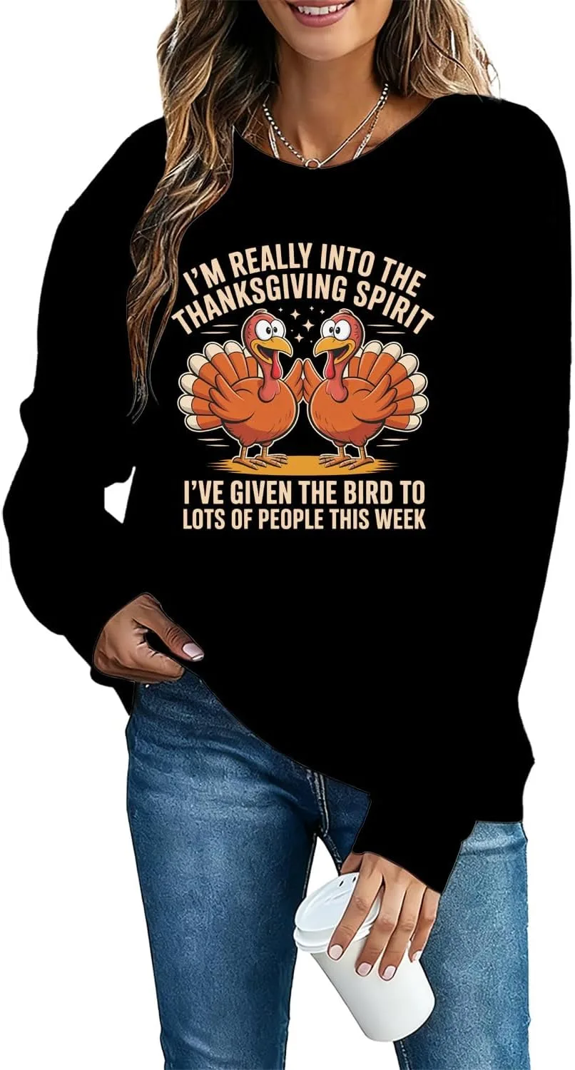 

Толстовка I'm Really Into The Thanksgiving Spirit SIMJEW