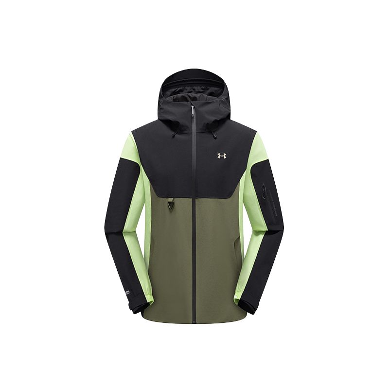 

Водонепроницаемая, ветрозащитная, дышащая и износостойкая мужская ветровка Under Armour, 0069/original jasper