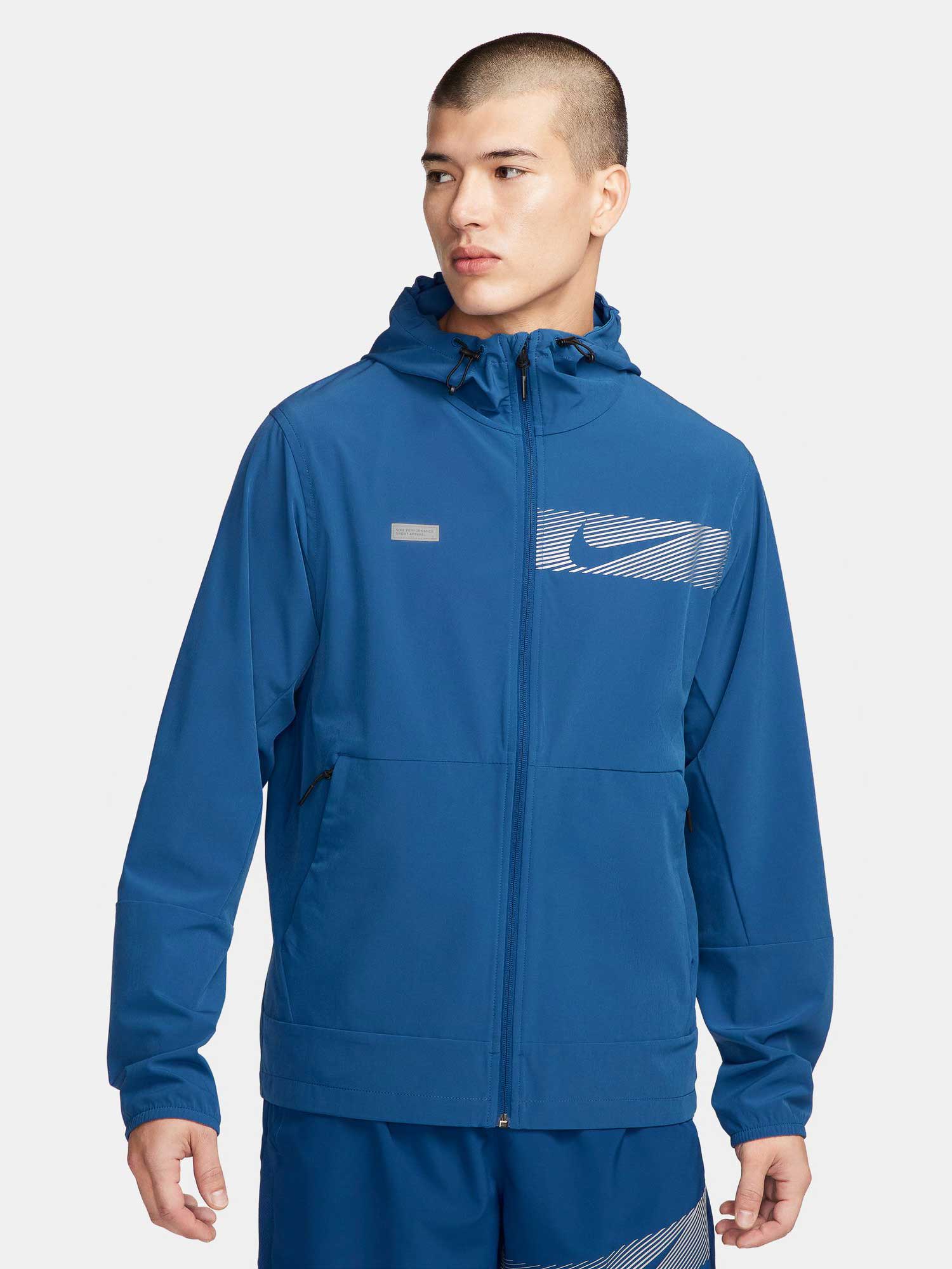 

Ветровка Nike M NK RPL FLSH UNLIMITED HD JKT, синий