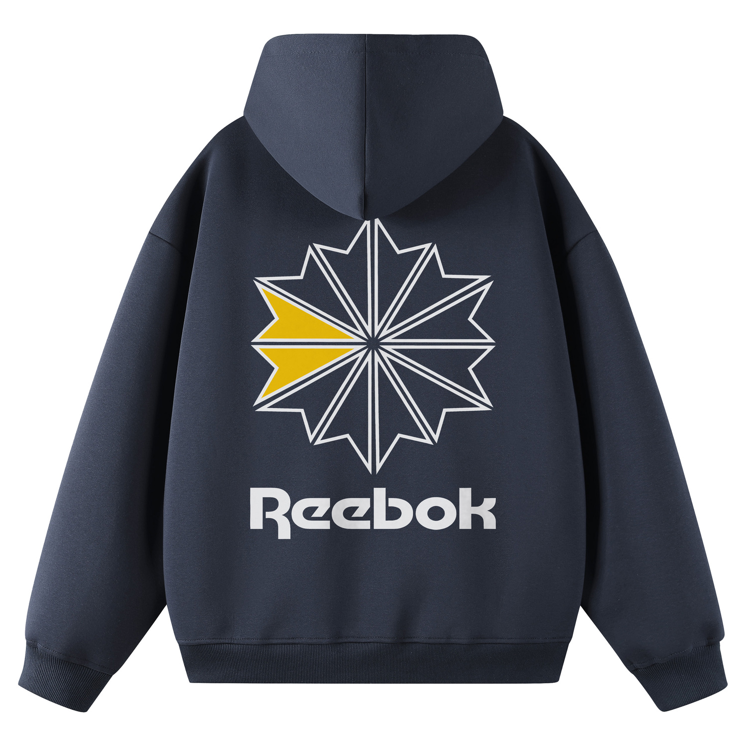 

Толстовки Unisex с капюшоном, средней плотности Reebok, темно-синий[heavyweight thickened and fleece-lined]
