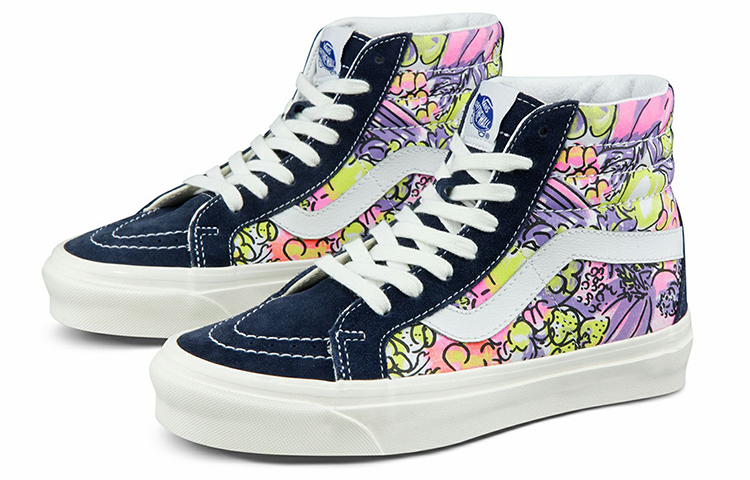 

Кроссовки Vans SK8 Hi 38 DX Blue/Pink