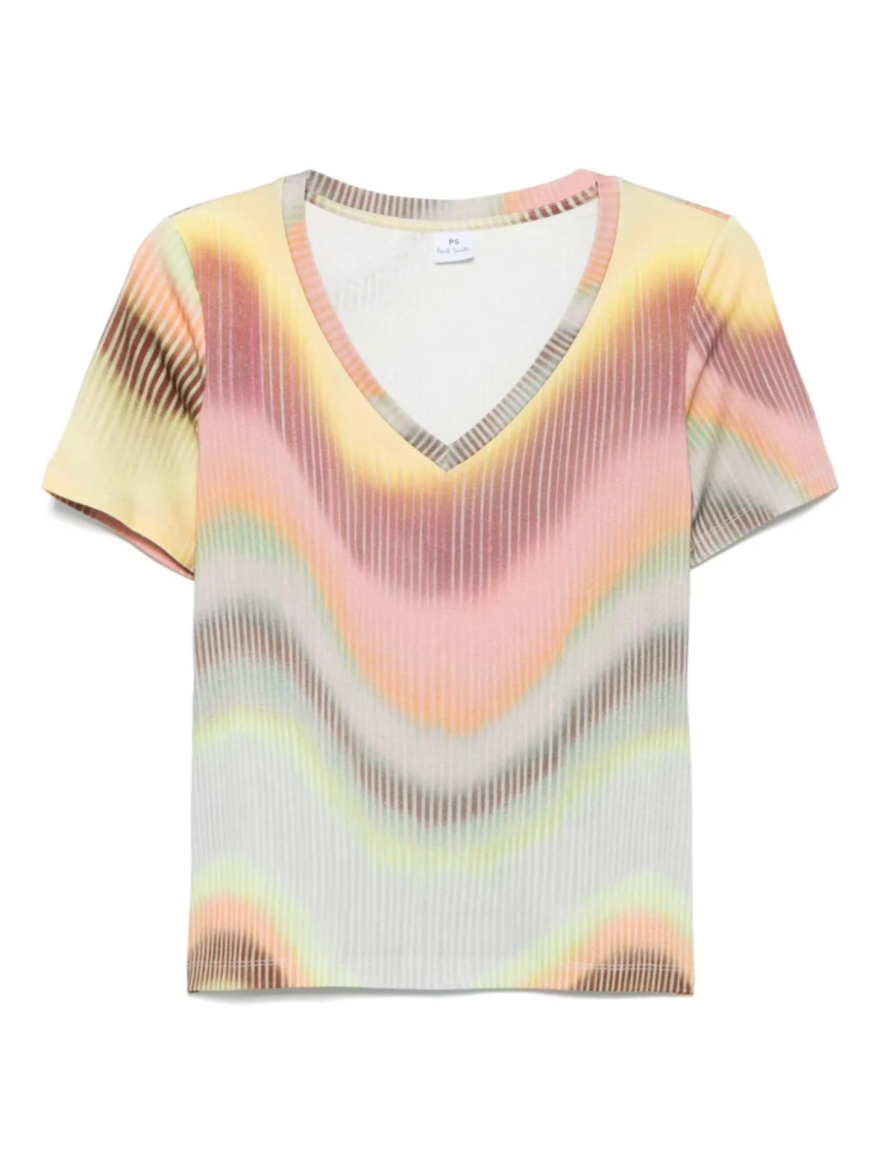 

PS Paul Smith футболка с круглым вырезом, желтый
