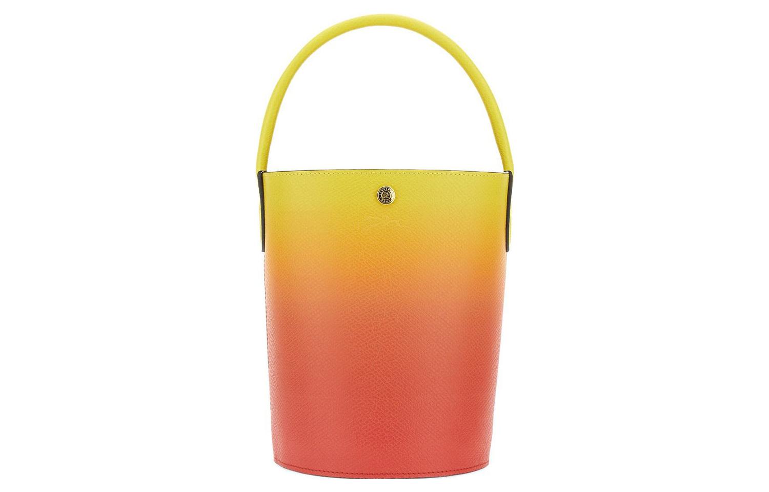 

Сумка-ведро из натуральной кожи Épure Жёлтый и лимонный LONGCHAMP