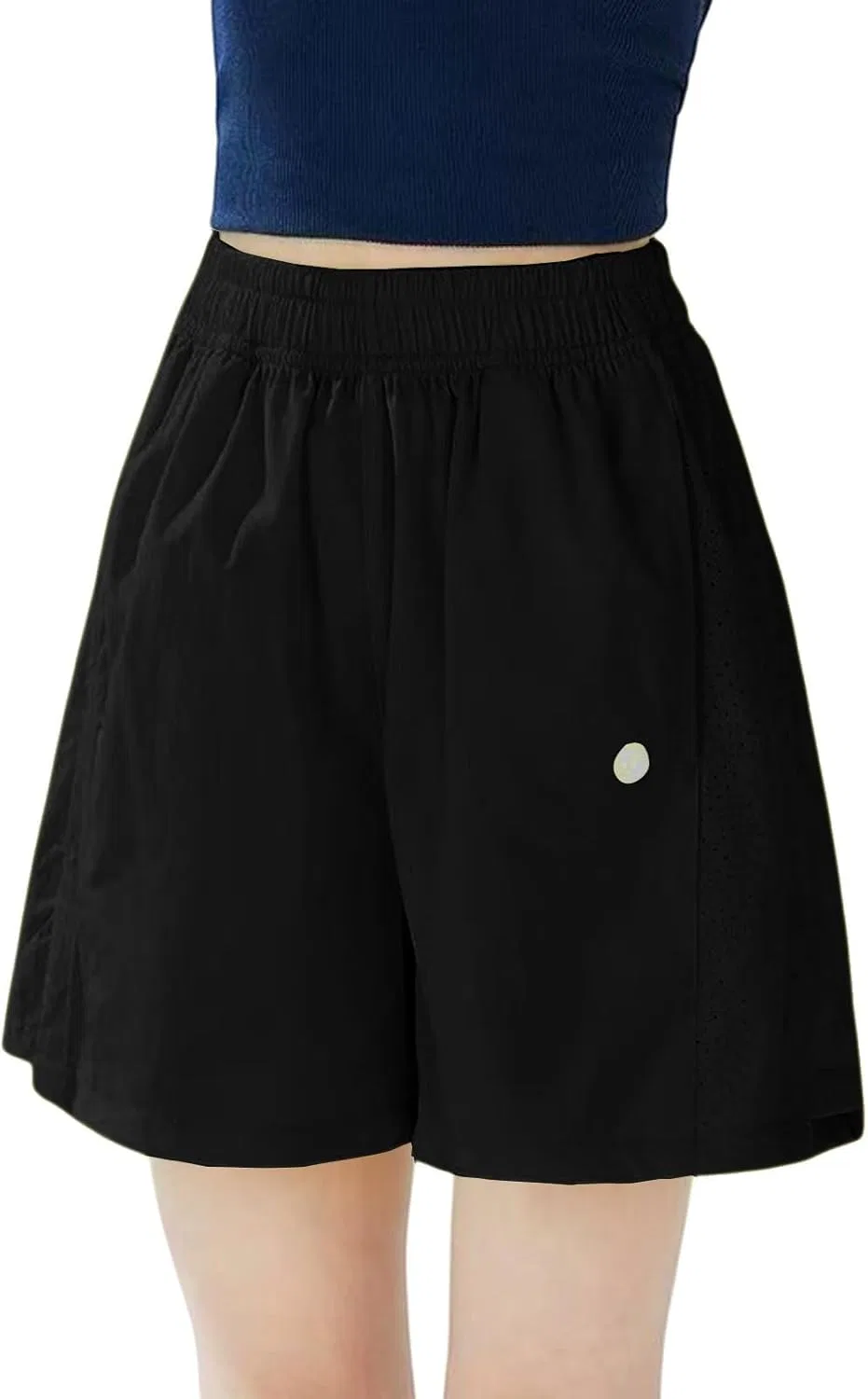 Детские шорты для бега, быстросохнущие, SEHIOZNI, Black