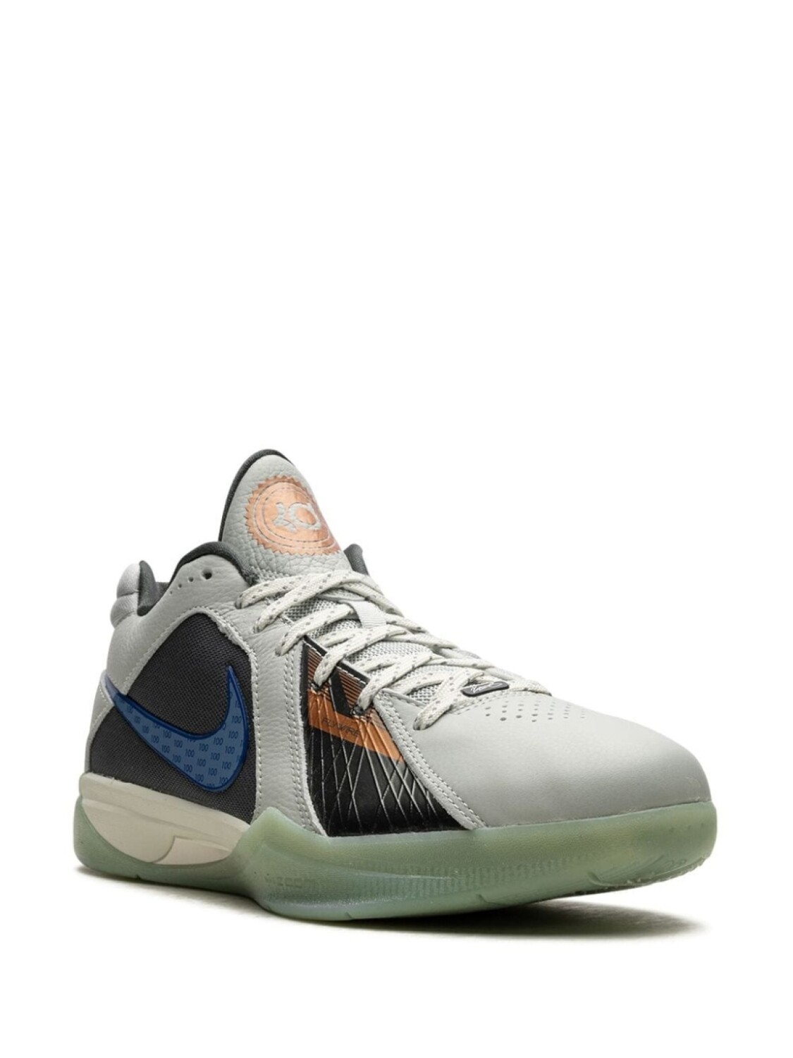 Кроссовки Nike KD3 Easy Money, серый — фото 2
