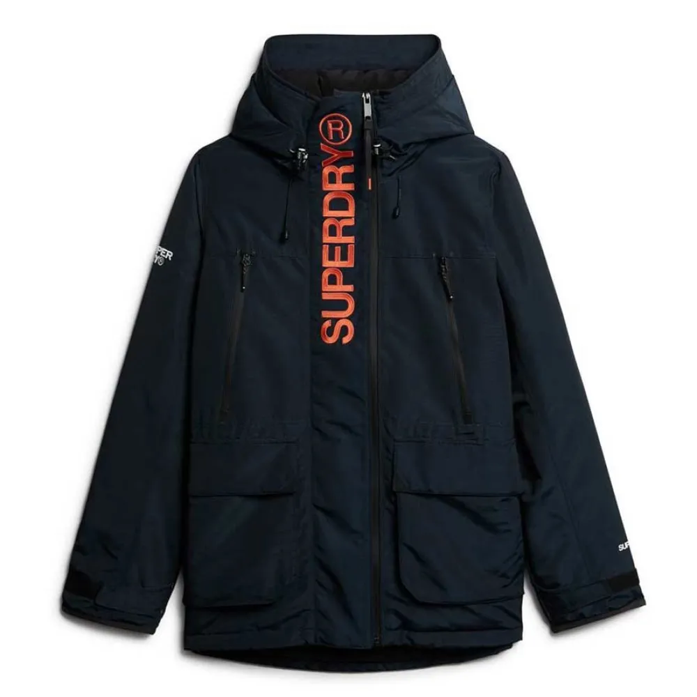 

Куртка Superdry Ultimate Embroidered, синий
