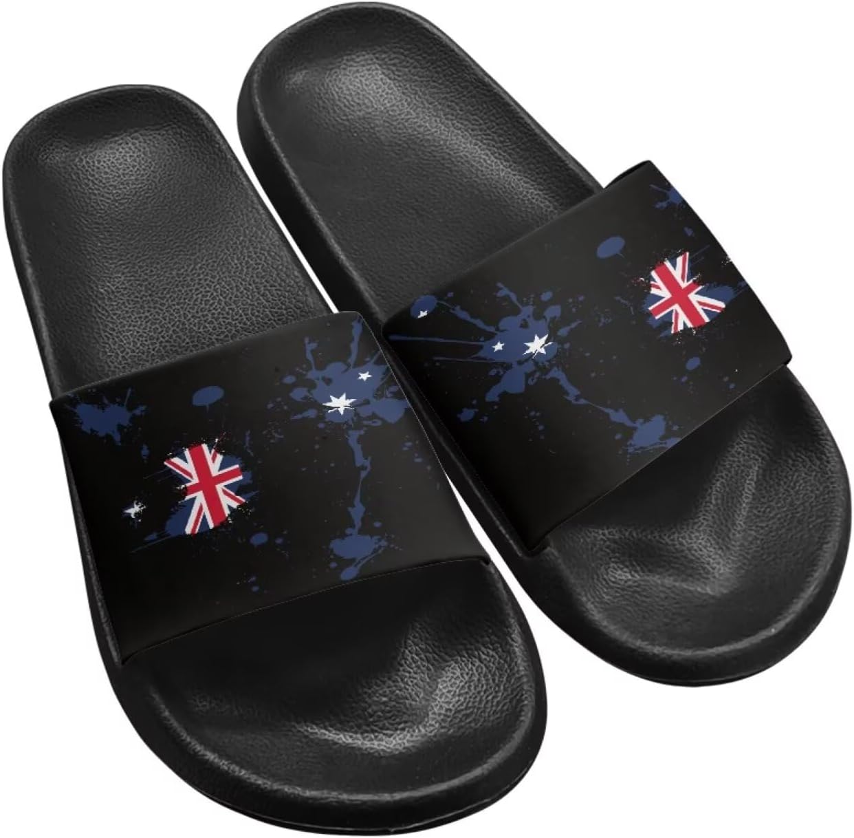 

Женские шлепанцы Jeiento с американским флагом, праздничная обувь, нескользящие спортивные сандалии для ванной, пляжа и душа, Australian Flags