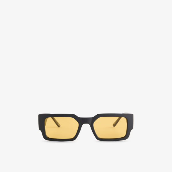 

Солнцезащитные очки Le Specs contemplation прямоугольной формы из поликарбоната, черный