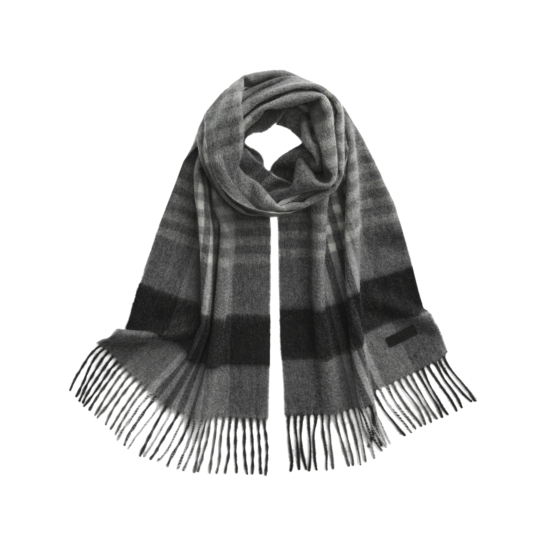 

Шарф мужской из кашемира ELLE, темно-синий