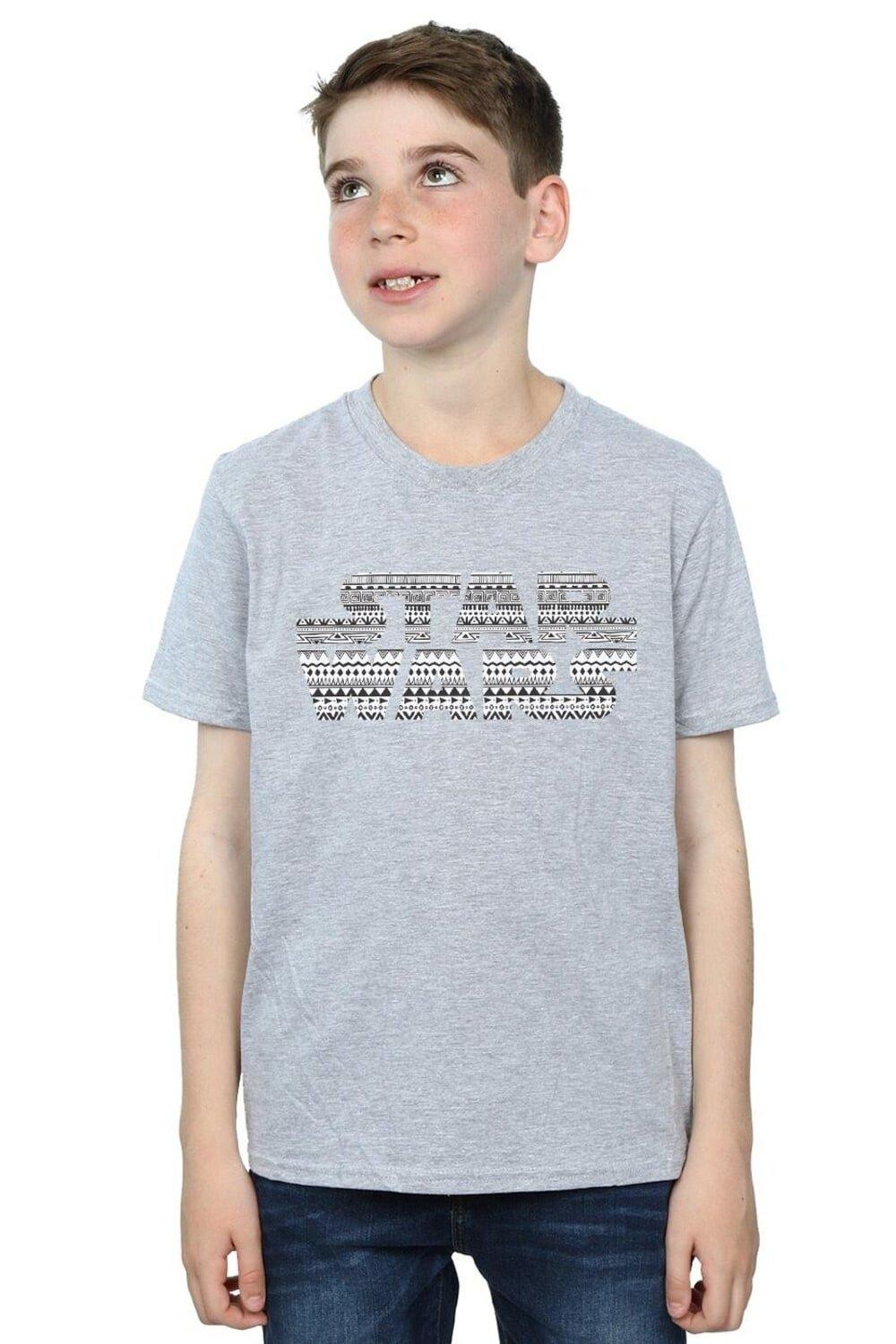 

Моно-футболка с логотипом Aztec Star Wars, серый