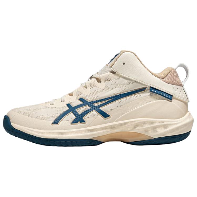 

ASICS Баскетбольные кроссовки GELHOOP V17 с низким верхом, устойчивые к истиранию, бежевые, мужские
