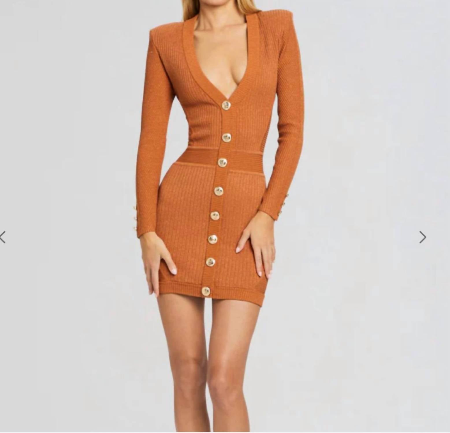 

Платье Zem Knit в металлическом деревенском стиле Retrofete, цвет metallic rustic
