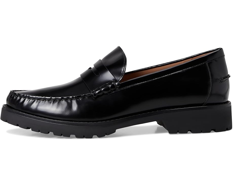 Лоферы Cole Haan Treena Lug Loafers, цвет Black Box Leather — фото 4