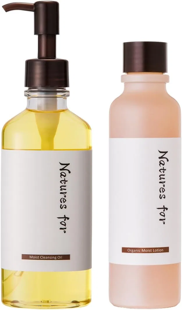 Набор для ухода за кожей: масло для снятия макияжа и лосьон, Natures For, 2 предмета
