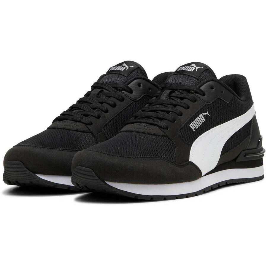Кроссовки Puma St Runner V4 Mesh, чёрные, унисекс — фото 3