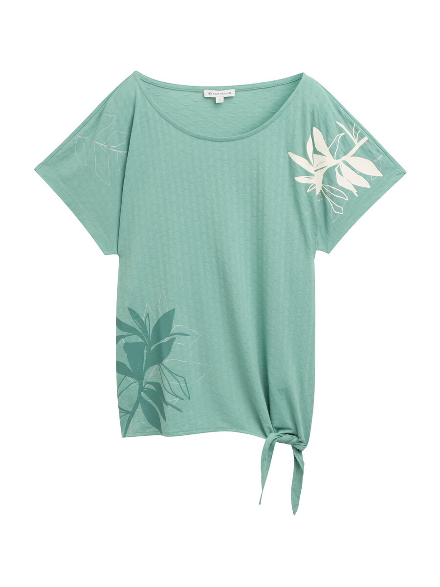 

Рубашка TOM TAILOR, цвет Green/Petrol