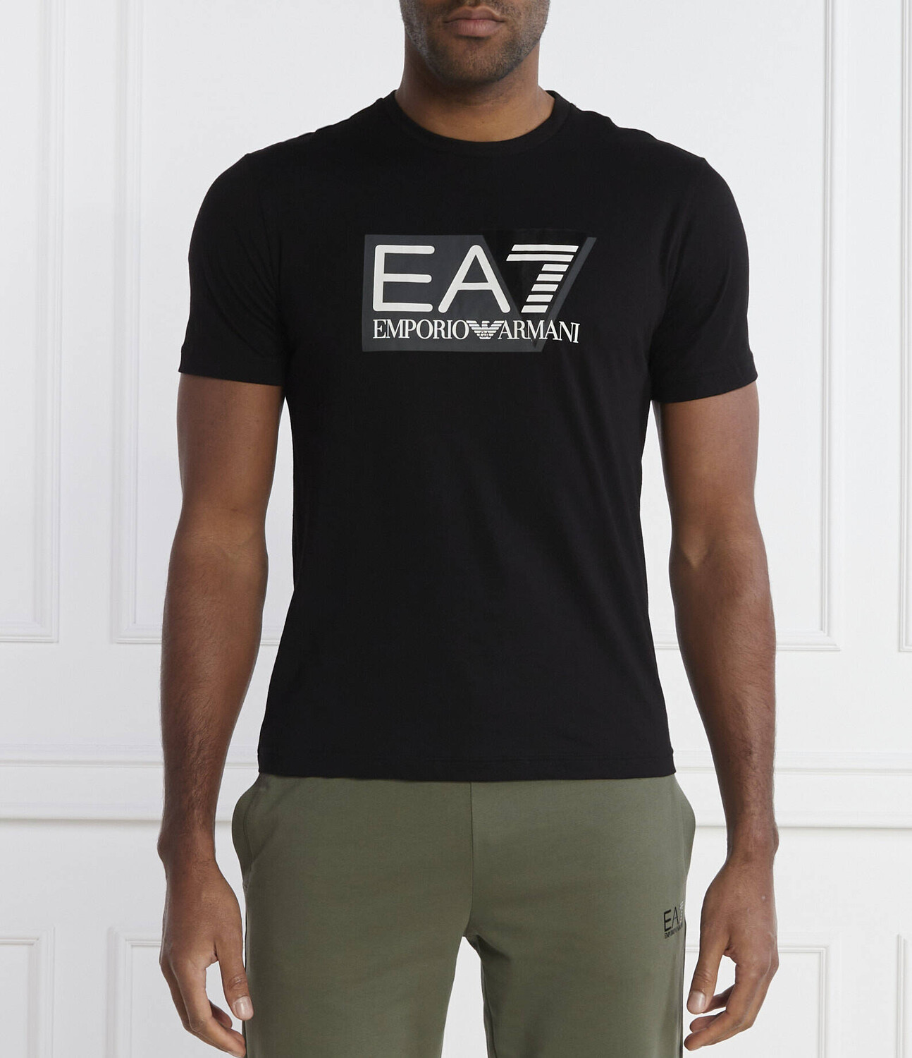 

Футболка EA7 Regular Fit, черный