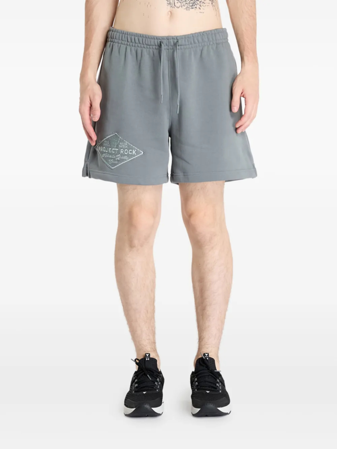 

Under Armour шорты из смесового хлопка, серый