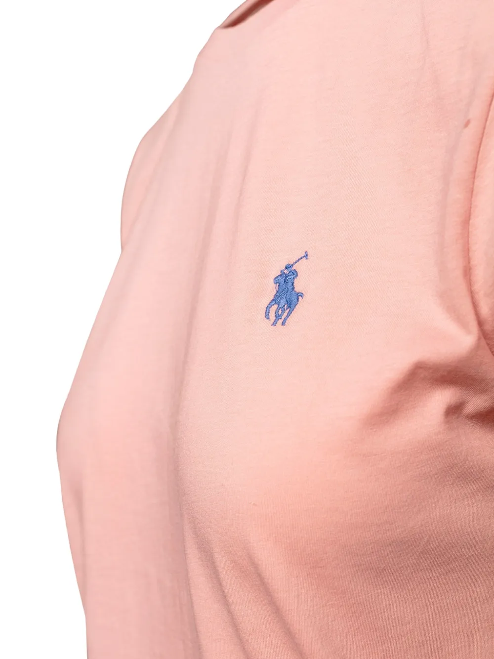 Футболка с короткими рукавами и логотипом Polo Ralph Lauren, розовый — фото 3