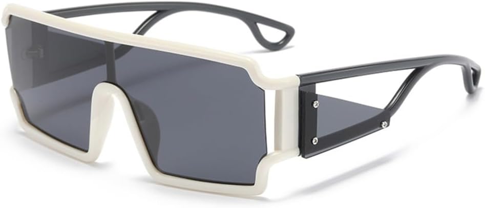 

Солнцезащитные очки в стиле стимпанк для женщин и мужчин, солнцезащитные очки в стиле панк с градиентным переходом цвета, женские очки с защитой от УФ-излучения UV400 LANGSER, 2