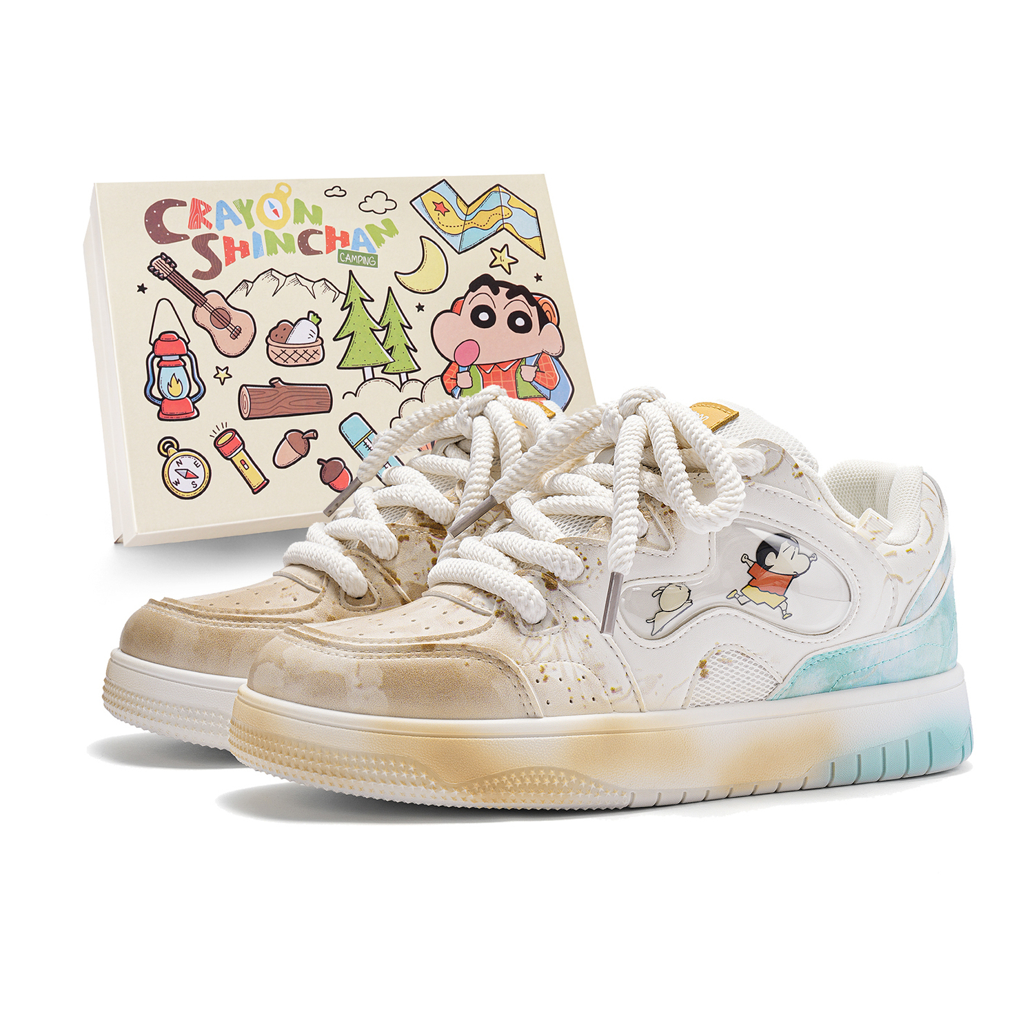 

Crayon Shinchan Унисекс скейтборд обувь Ice Crystal Oats (мужские), цвет Ice Crystal Oats (Men's)