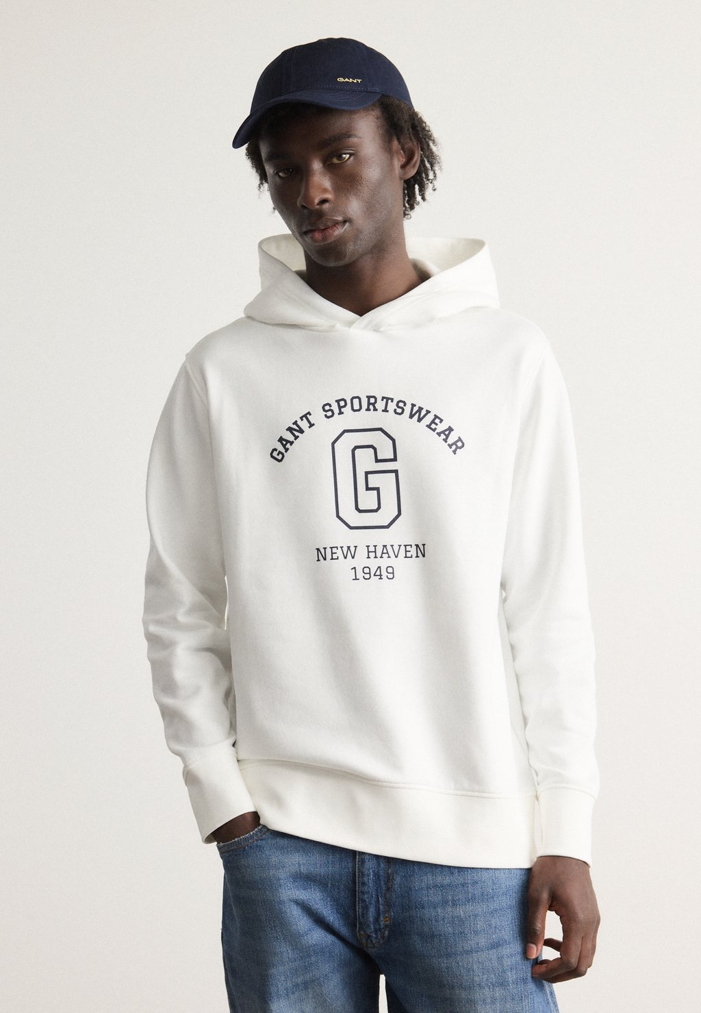 

Толстовка GRAPHIC HOODIE GANT, слоновая кость
