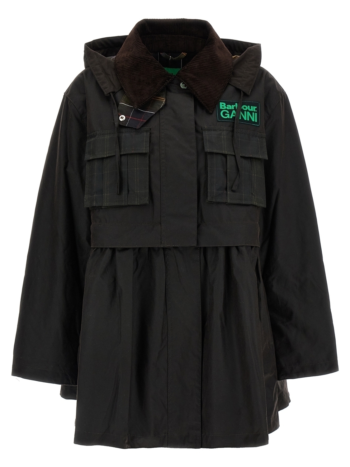 

Парка Barbour X GANNI Barbour, коричневый