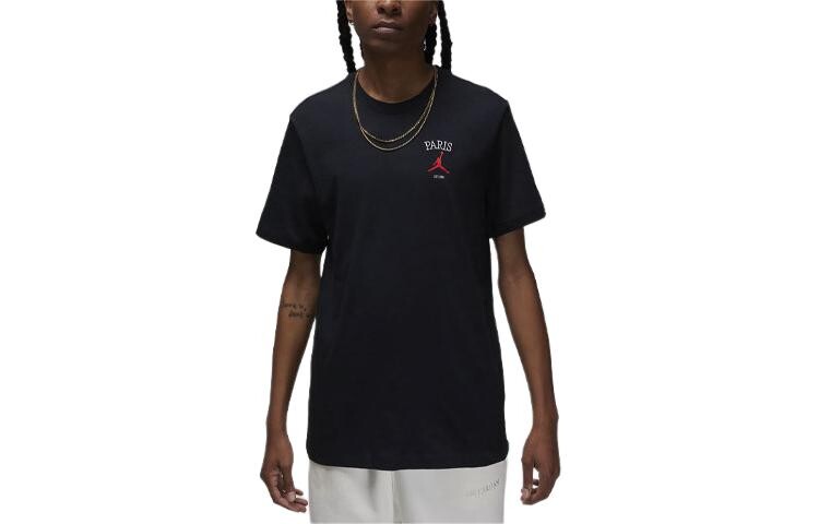 

Футболка мужская черная Jordan, черный