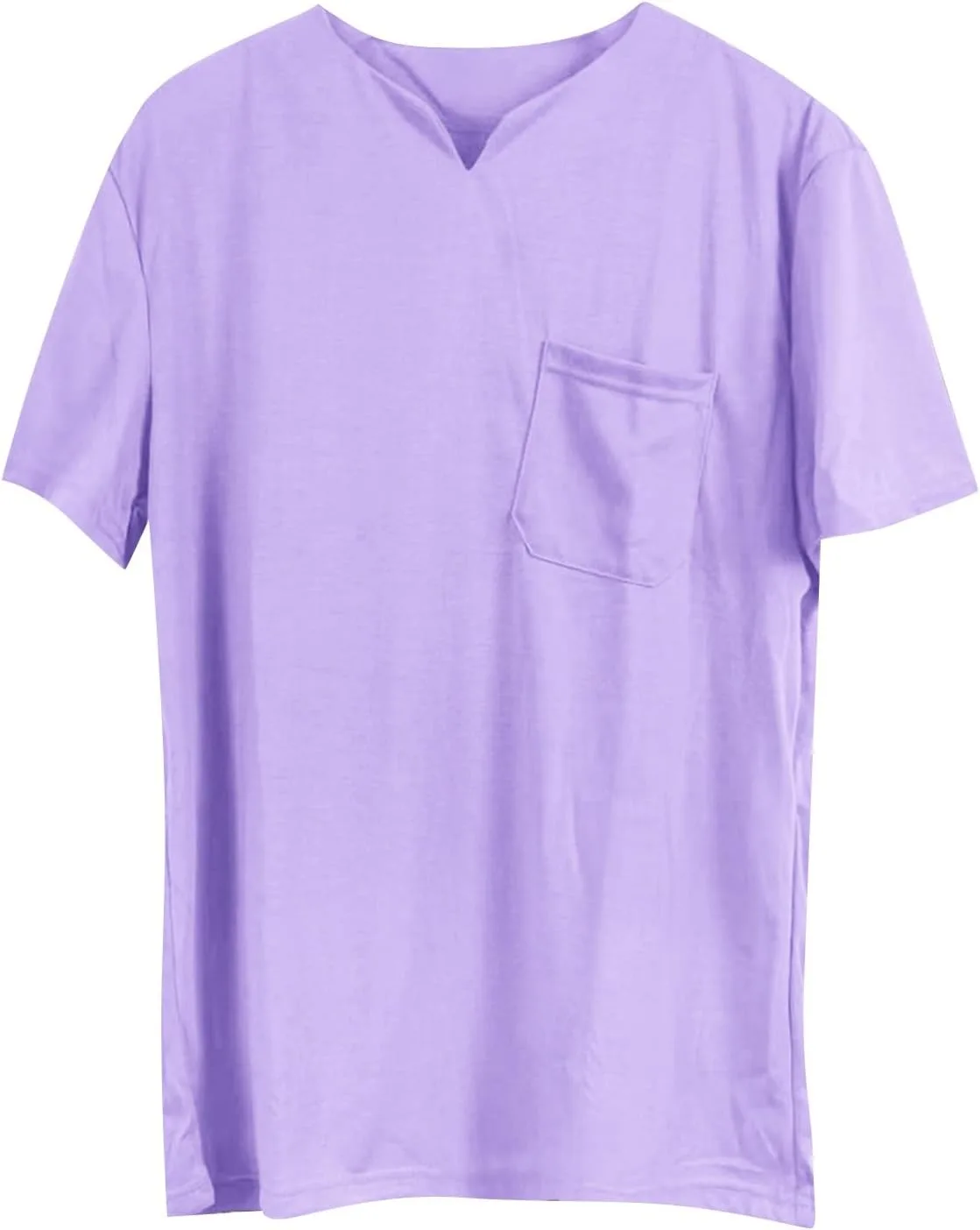 

Футболка с V-образным вырезом и карманом для лета ESKNAS