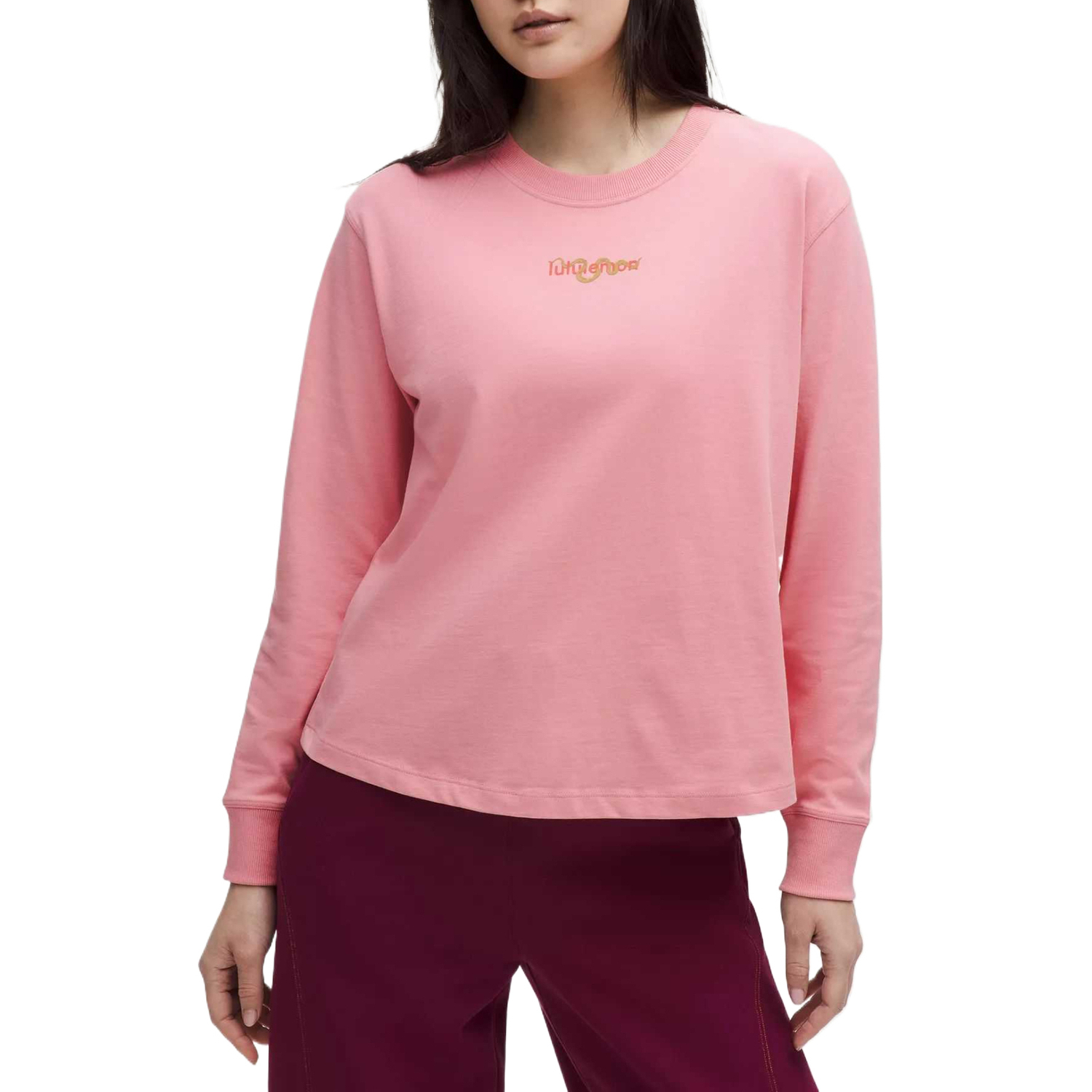 

Lululemon Рубашка Relaxed Fit Women's Pink Tide