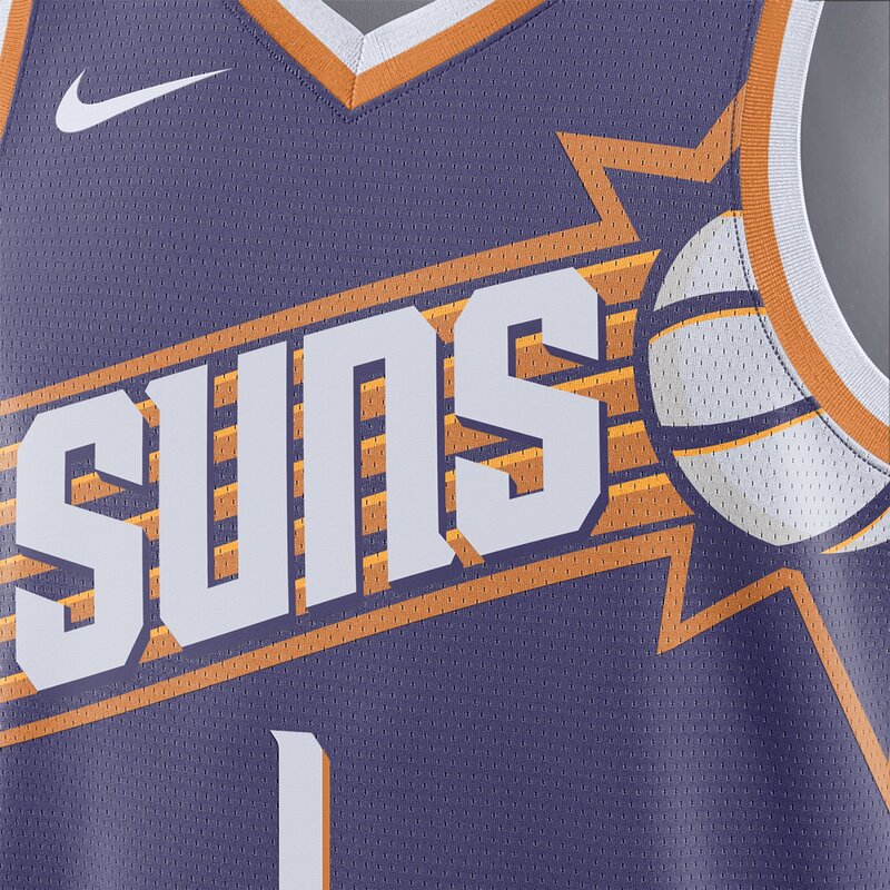 Футболка фаната phx mnk df swgmn jsy icn 23 Nike, мультиколор — фото 3
