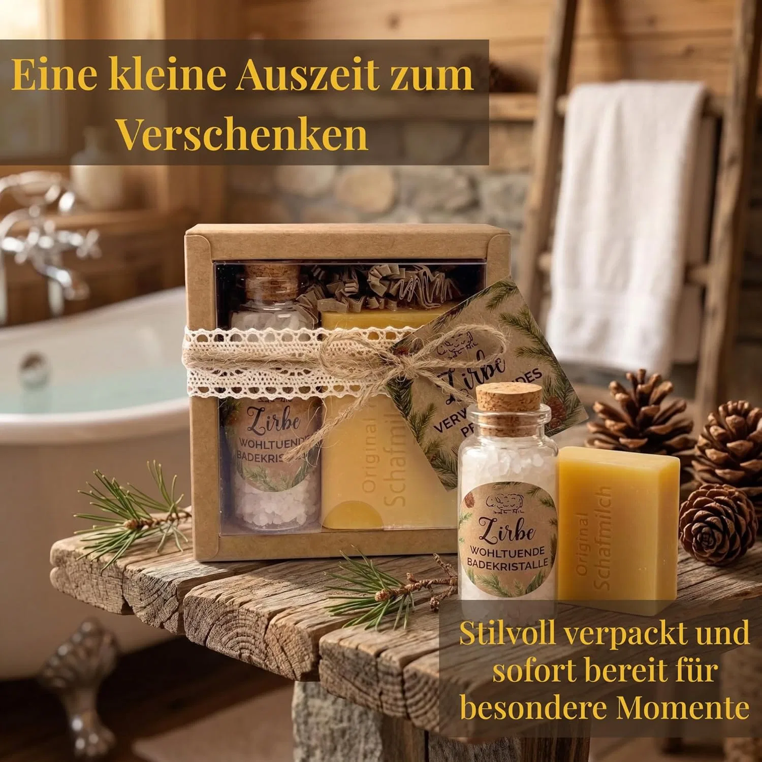 Подарочный набор «Wohlfühlzeit» с сосновым ароматом от Florex Florex, Pine — фото 2
